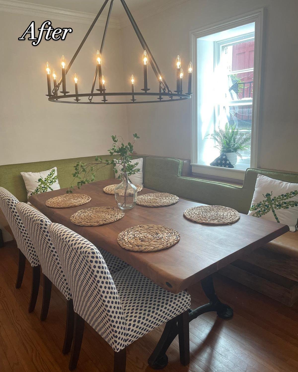 Dining Nook after cleaning by Prestige Cleaning