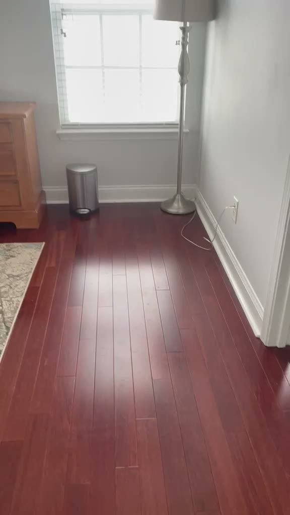 Hardwood floor finish
